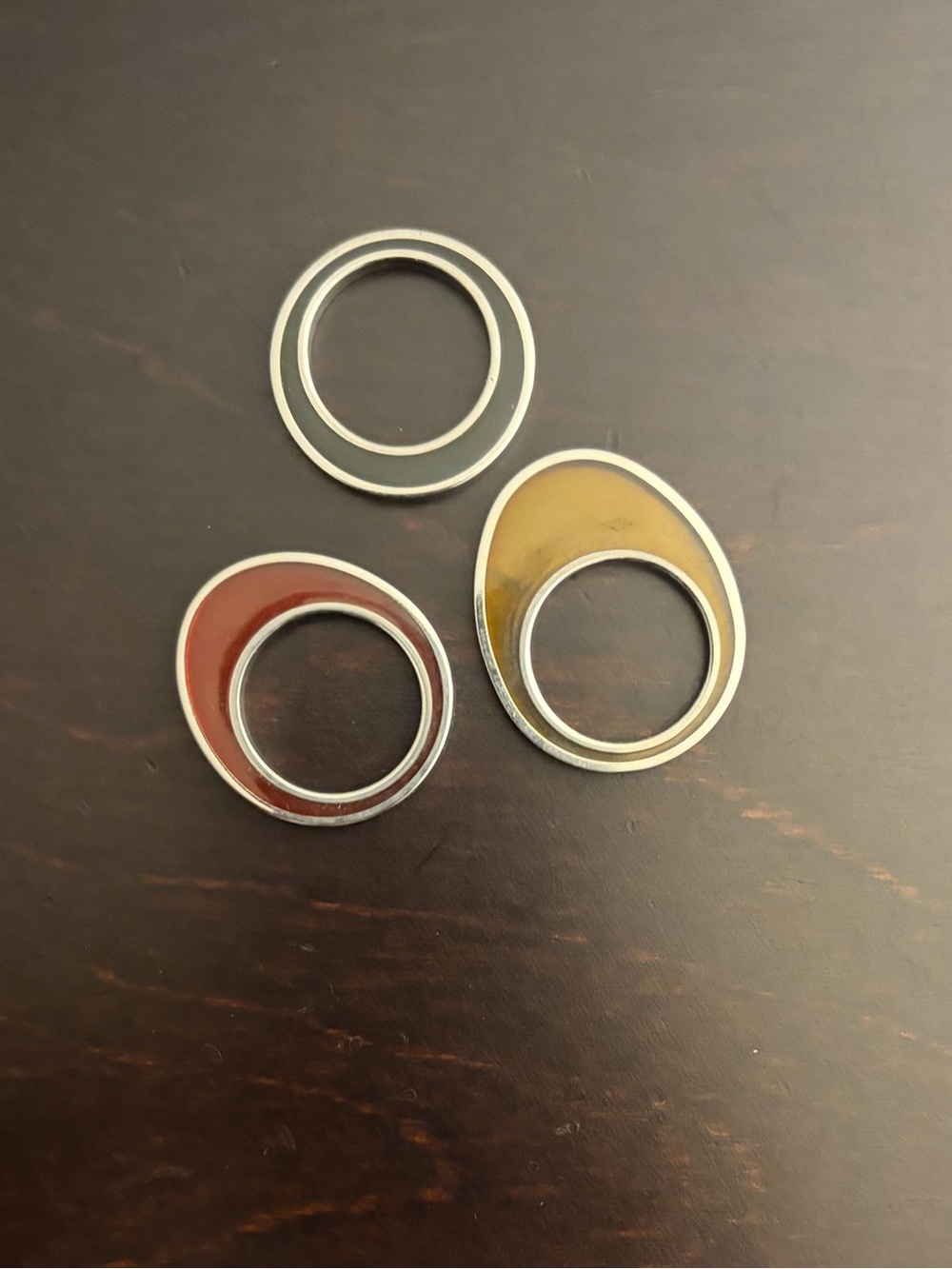Swatch Y2K stackable rings - size 6